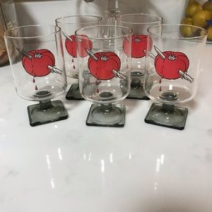 Vintage Bloody Mary glasses
